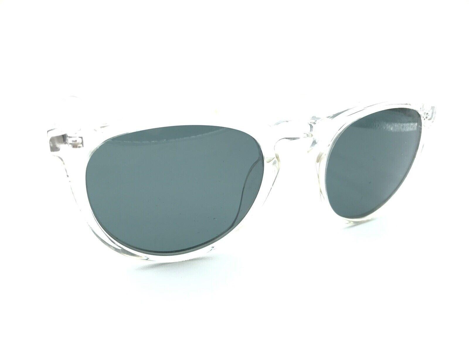 Warby Parker Haskell 500 Translucent Clear Sunglasses Frames  display picture 2