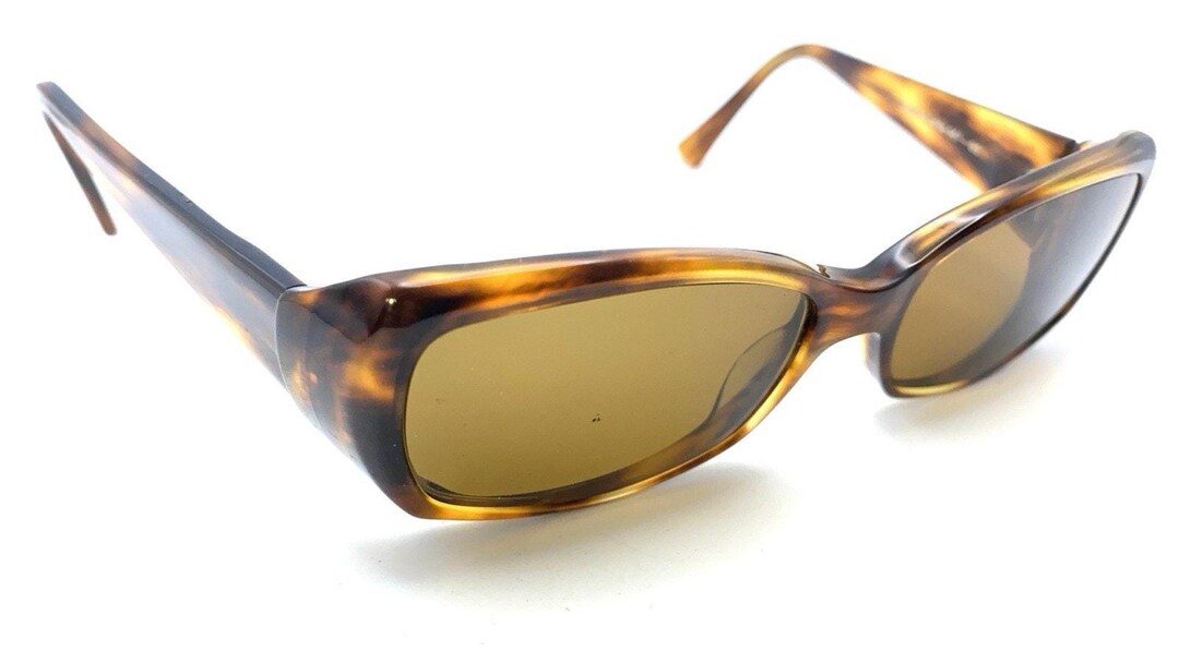 Jean Lafont Sunglasses Dolce Vita 067 France Jean Lafont Paris Dolce Vita 067 Brown Rectangle Sunglasses  main image 3