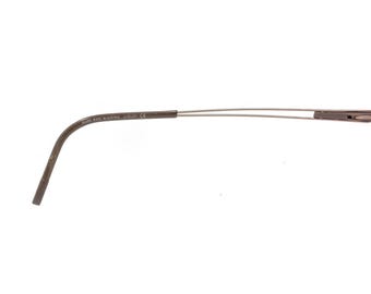 Silhouette Titan Minimal Art Rimless Eyeglasses 7661 40 6056 140 Silhouette 7661 40 6058 Titanium Brown Rimless Eyeglasses  main image 4