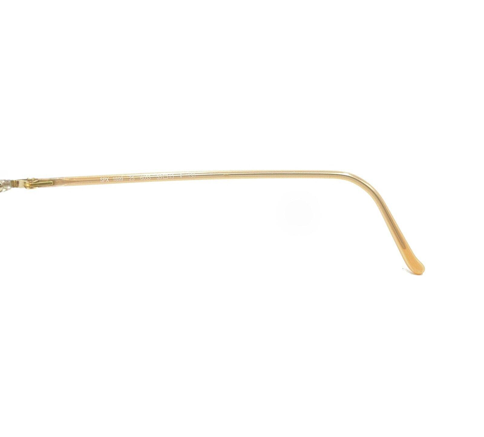 Silhouette SPX 1899 25 6053 Pink Gold Oval Eyeglasses Frames 