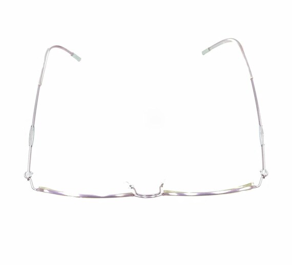 Silhouette Titanium Light Pink Half Rim Eyeglasse… - image 3