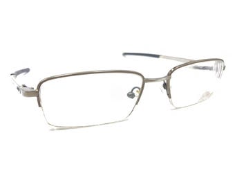 Oakley Gauge 5.1 OX5125-0352 Cement Gray Half Rim Eyeglasses Frames 52-17 142