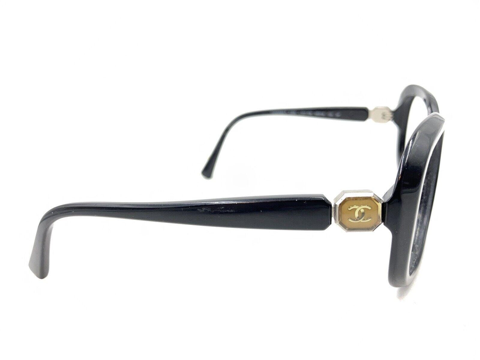 Chanel 5286 C.501/S6 Sunglasses Frames Only Black 56-18-135 Italy Chanel 5286 501/S8 Black Oversized Sunglasses Frames 56-18  main image 2