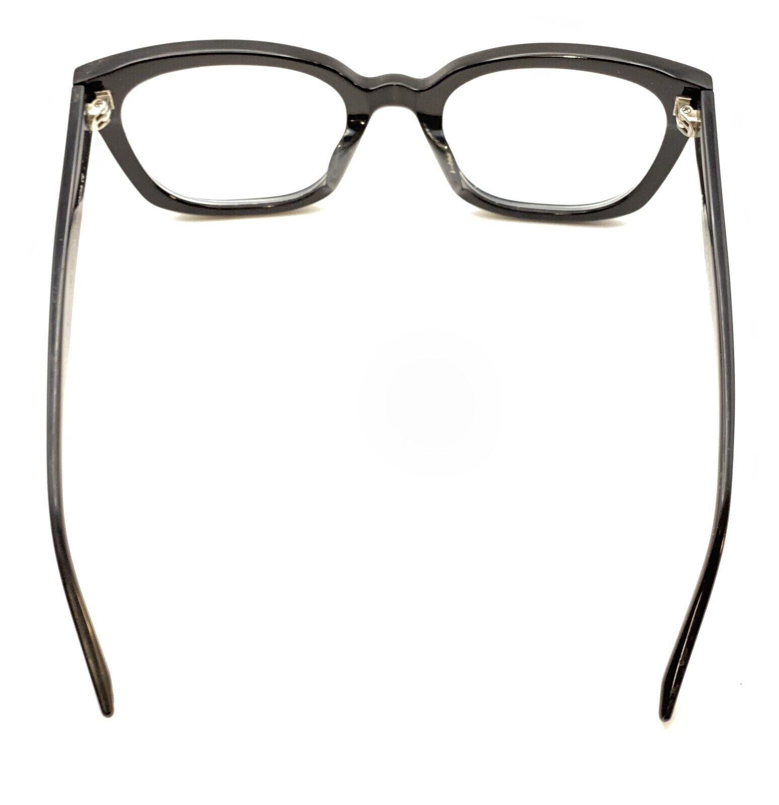 Warby Parker Aubrey Sunglasses Frame LBF 1100 Women\'s Black Full Rim 55-21-142 Warby Parker Aubrey 1100 Black Square Sunglasses Frames 55  main image 2