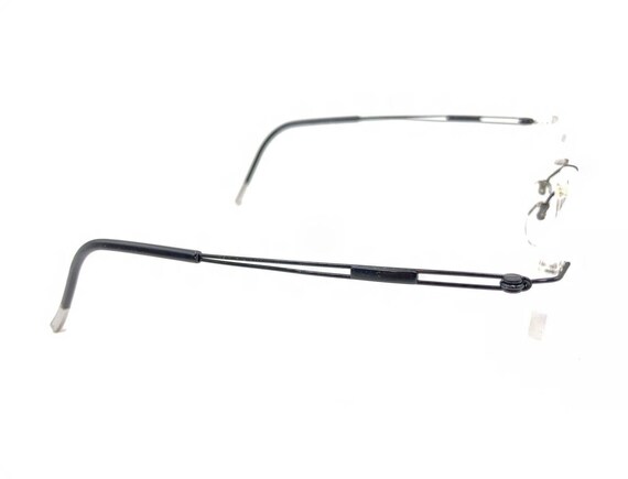 Silhouette Titanium Black Rimless Eyeglasses Fram… - image 4