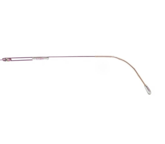 Silhouette Titanium Pink Violet Rimless Eyeglasse… - image 9