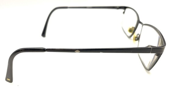 Modo Black Titanium Metal Rectangle Eyeglasses Fr… - image 5