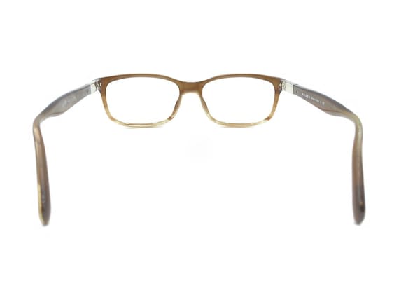 Prada Translucent Brown Rectangle Eyeglasses Fram… - image 5