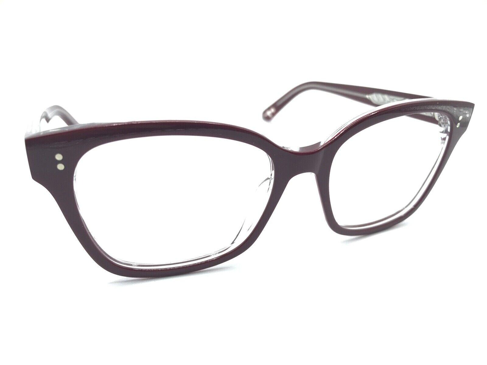 Maui Jim MJO 2231 07F Red Silver Cat Eye Eyeglasses Frames