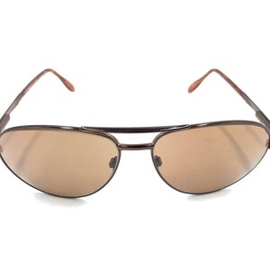 Serengeti Apogee 6684 2000 Brown Aviator Sunglasses Brown Lens Japan Men Women image 2