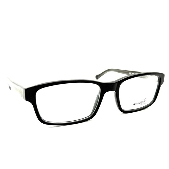 Arnette NEW Riff 7079 1154 Matte Black Gray Eyeglasses Frames 55-18 145 Unisex