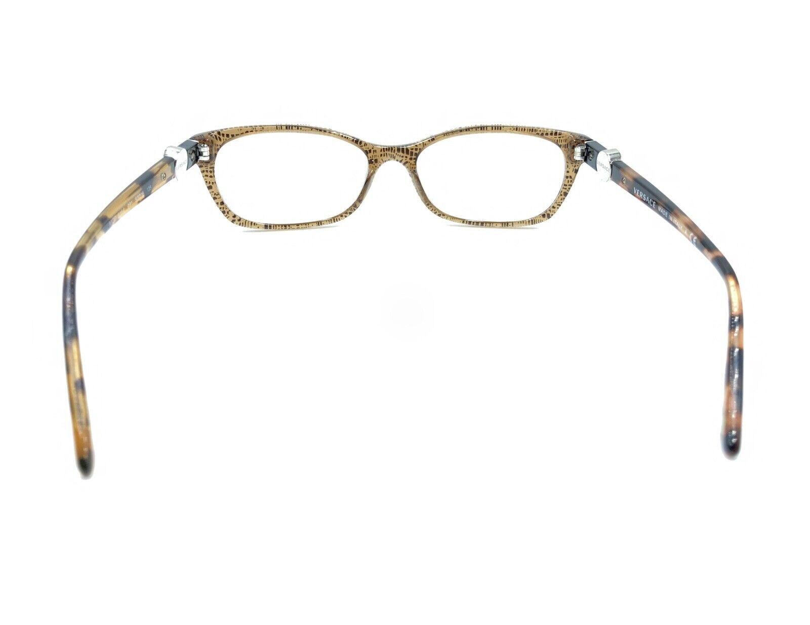 Versace MOD. 3164 991 Brown Black Cat Eye Eyeglasses Frames  display picture 1