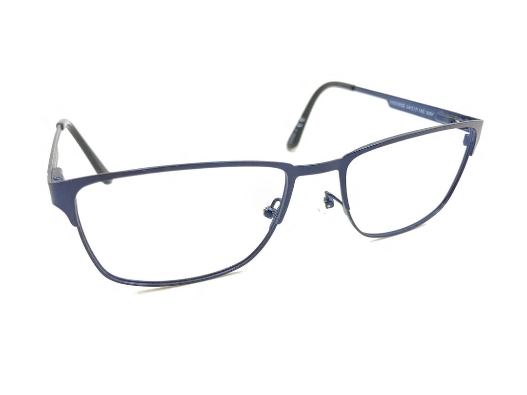 Gargoyles G Sport Endorse Satin Navy Blue Eyeglasses Frames 54-17