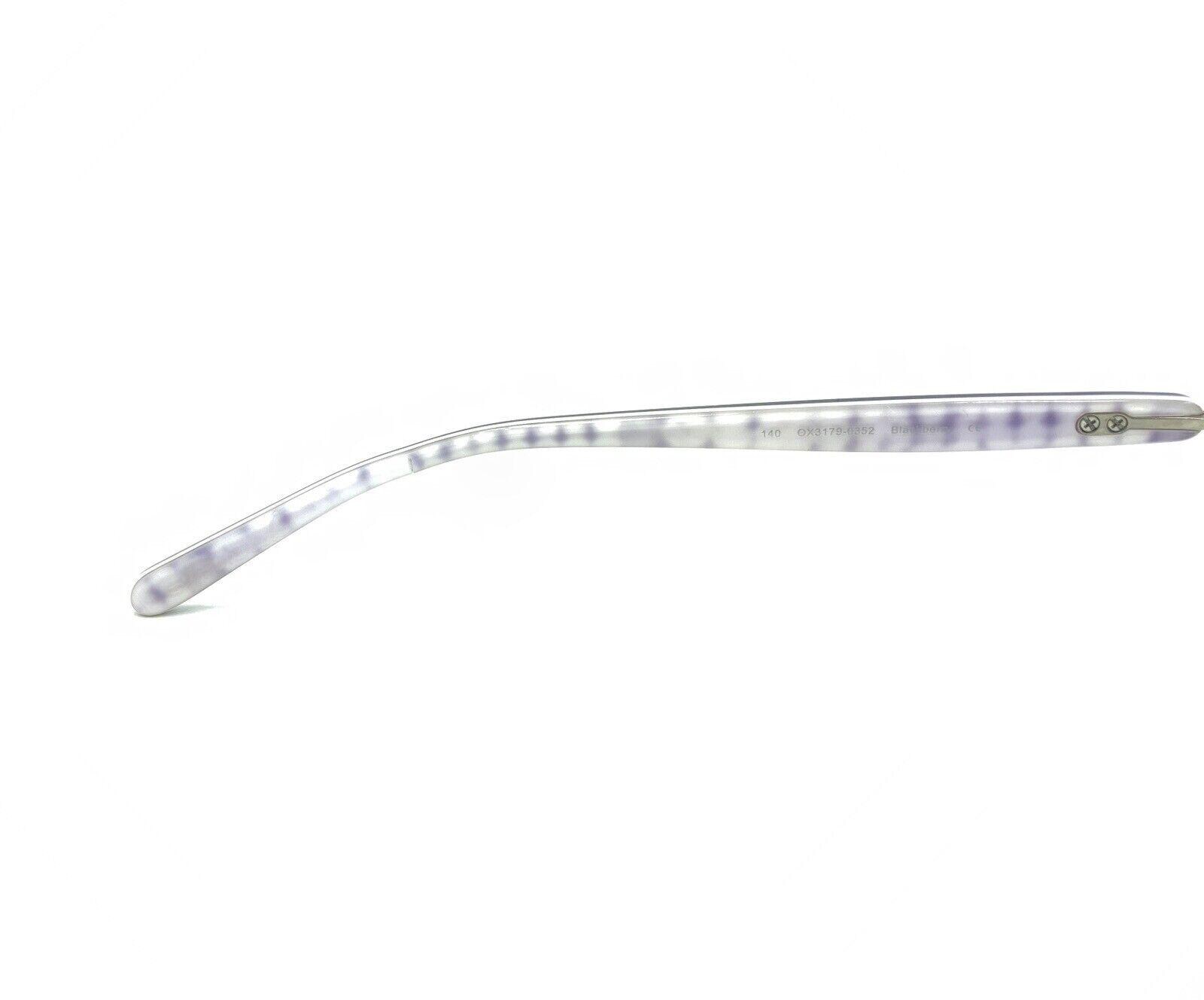 OAKLEY OX 3179 0352 PURPLE RX FRAMES EYEGLASSES OX3179 52 16 137 Oakley HSTN Metal M (52 - 21) with Violet lenses and  main image 2