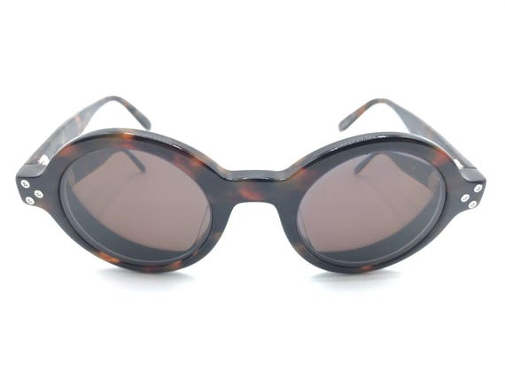 Converse Focus Brown Tortoise Round Eyeglasses Fr… - image 2