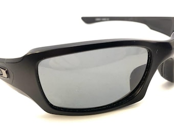Oakley Fives Squared (4+1)2 OO9238-11 Black Wrap Sunglasses Black Lens 54-20 133