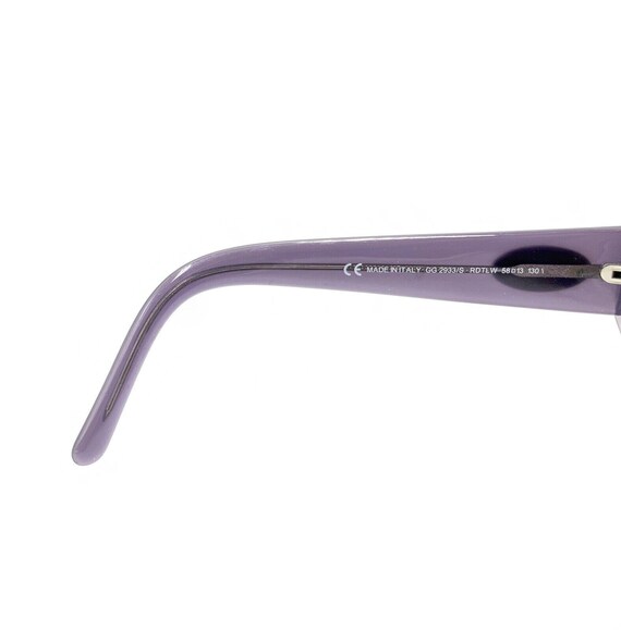 Gucci Sunglasses purple frame butterfly Gucci GG 2933/S RDTLW Purple Butterfly Sunglasses Frames 58  main image 4