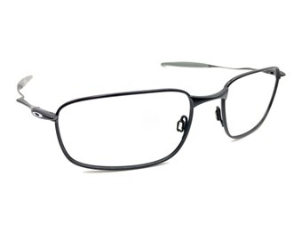 Monturas de gafas rectangulares Oakley Chieftain OX5072-0255 en negro mate, 55-18 131