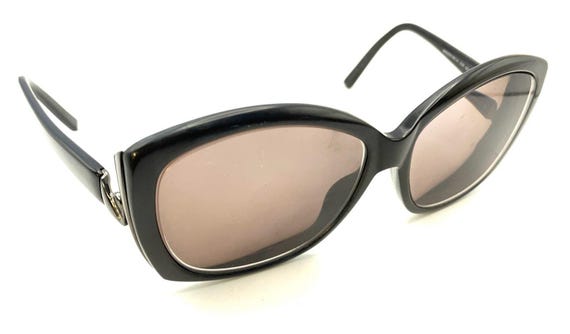 Atelier Swarovski Black Oversized Round Sunglasses Swarovski - Moselle Butterfly Sunglasses - SK0270-P - Black  main image 3