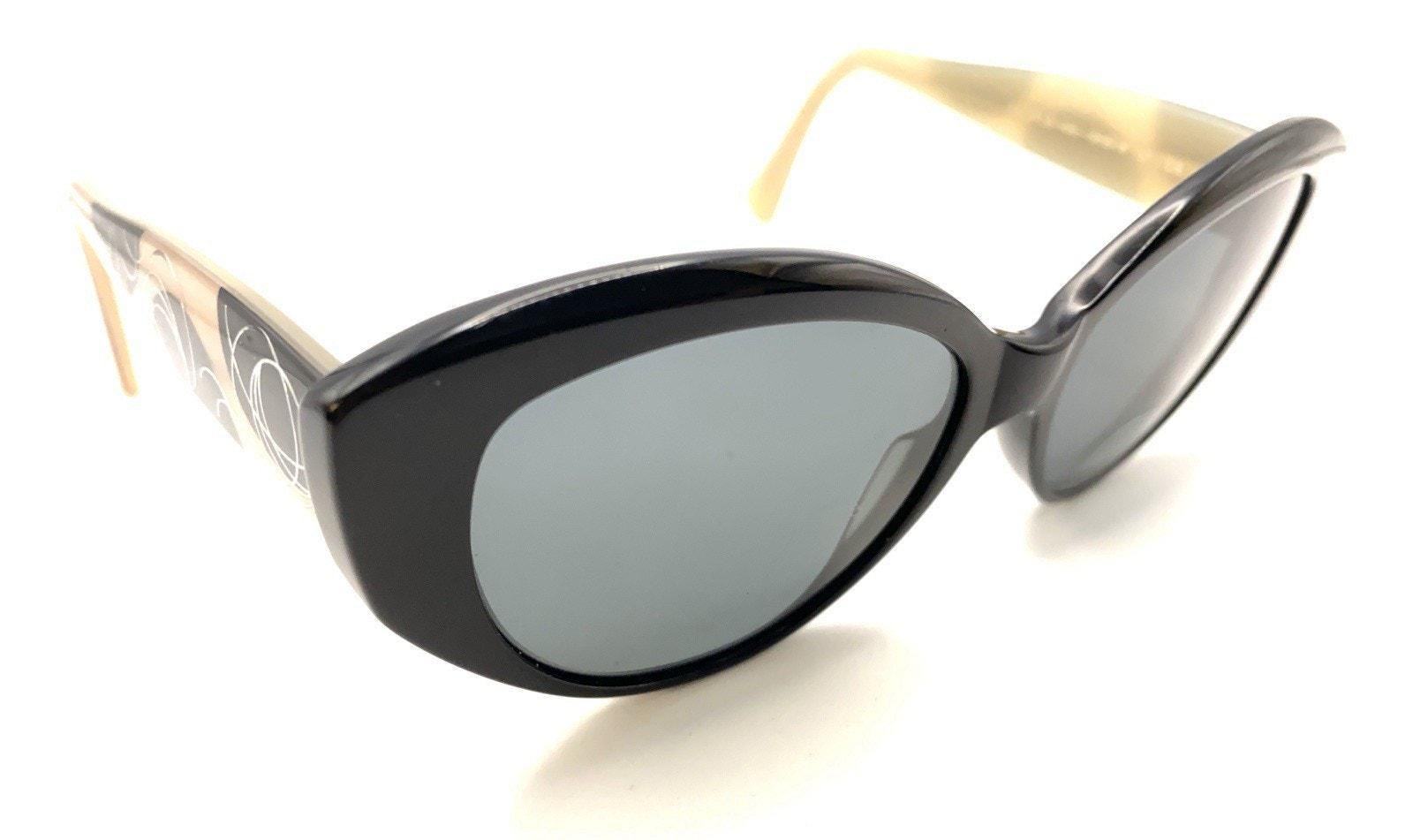 Jean Lafont Paris Cat Eye Sunglasses, Classic‎ Black Frame, Luxury Eyewear Jean Lafont Black Rhinestone Cateye Eyeglasses, 1960s For  main image 4