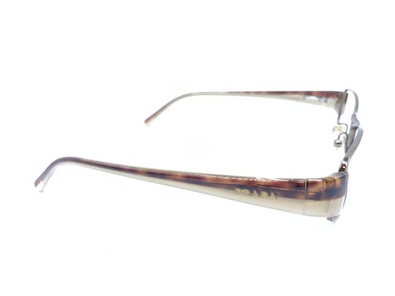 Prada VPR 53H 766-1O1 Brown Beige Eyeglasses Fram… - image 4