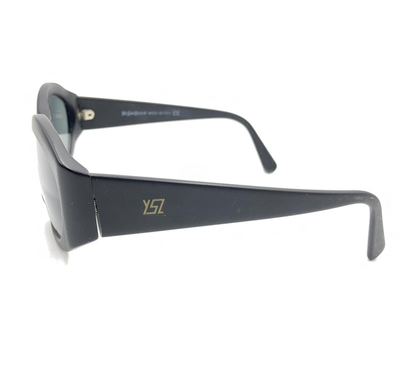 Yves Saint Laurent YSL 6575 Y505-S Satin Black Oval 