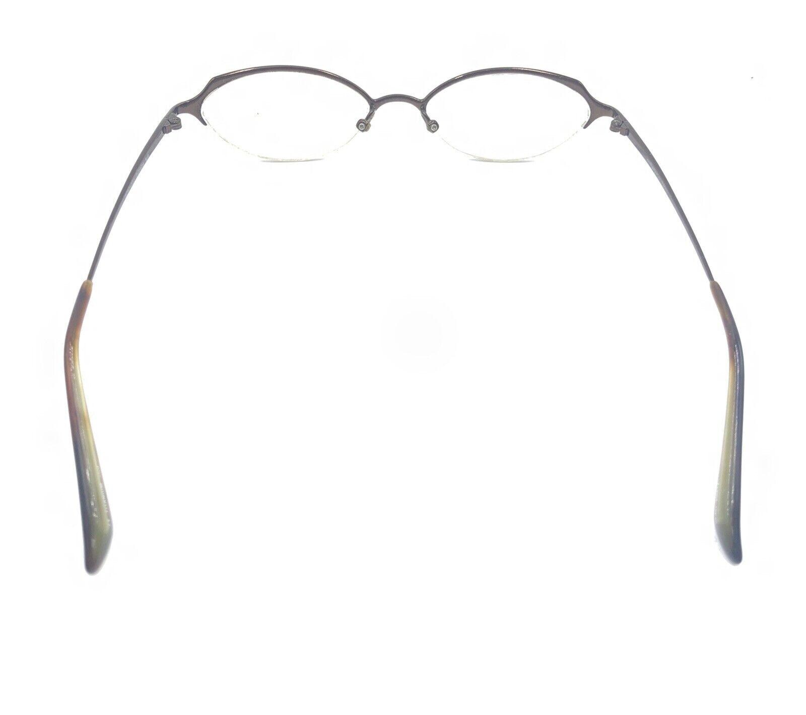 Oliver Peoples Dulcette BIR Brown Half‎ Rim Eyeglasses Frames 48-17 133 Japan Oliver Peoples Dulcette BIR Brown Half Rim Eyeglasses Frames  main image 2