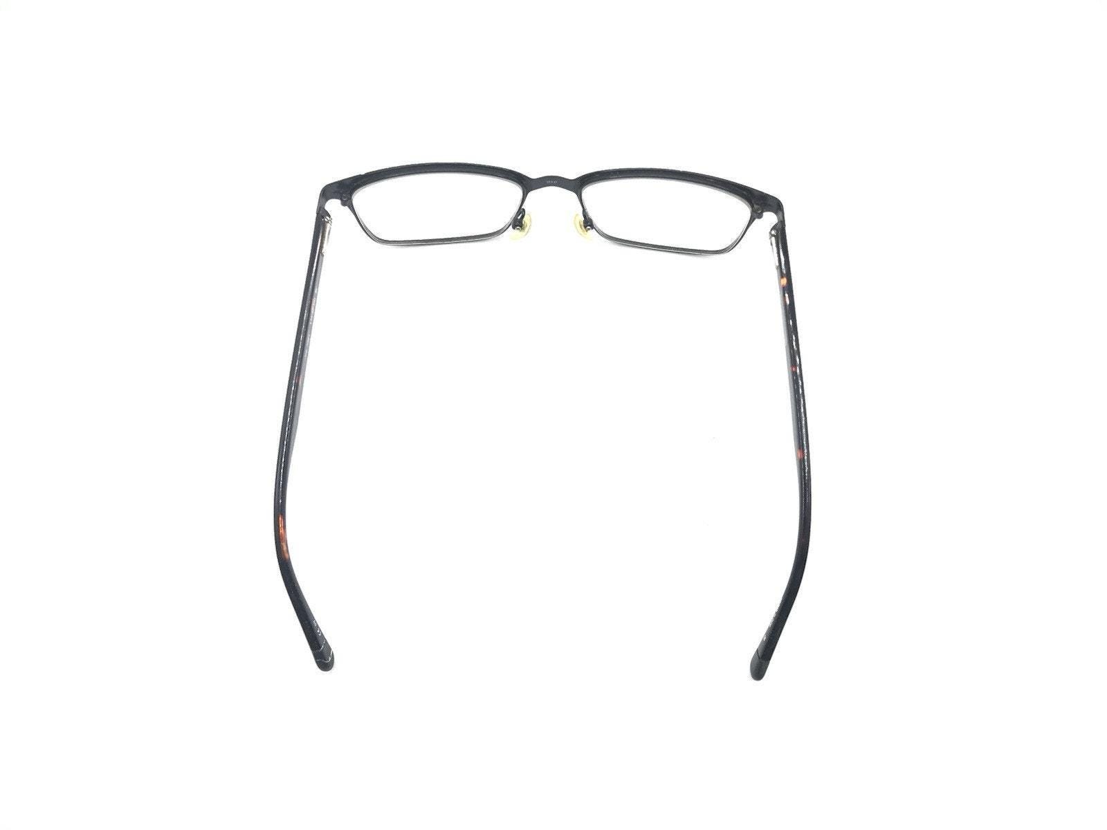 Penguin the James Matte Black Silver Eyeglasses Frames 53-17 