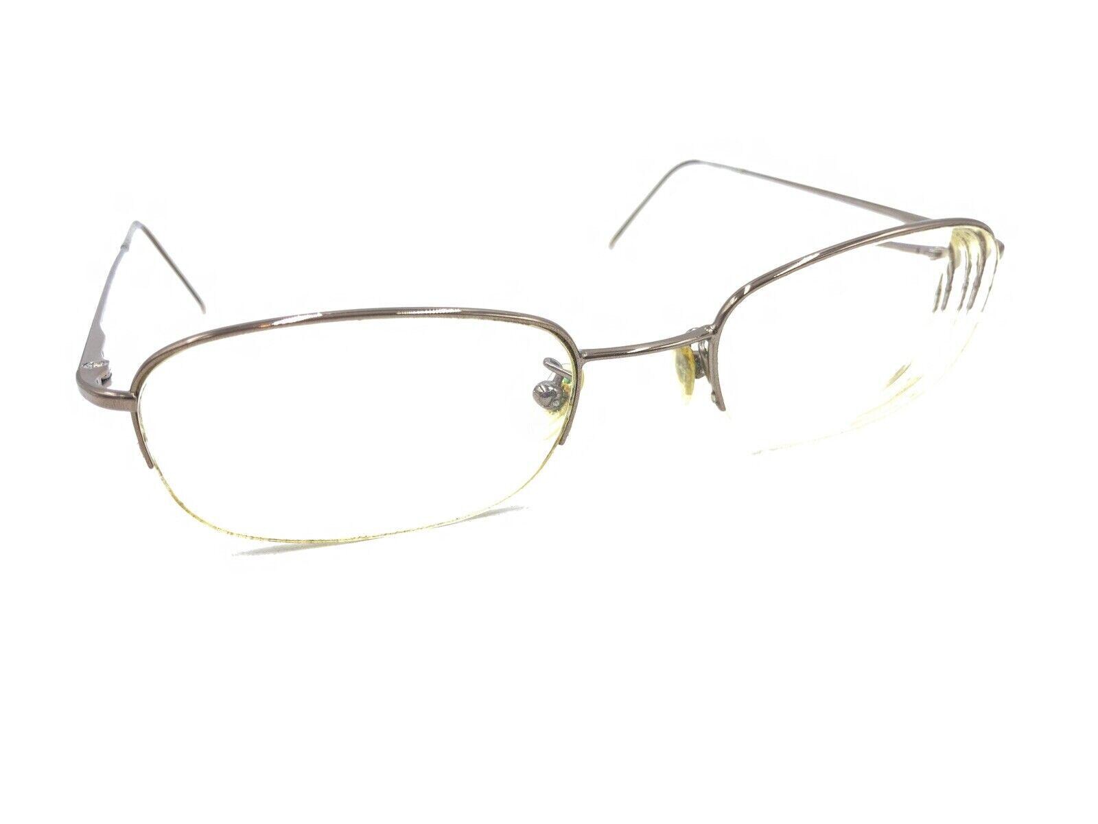 Giorgio Armani GA 12 2F2 Gold Half Rim Eyeglasses Frames 51  display picture 3