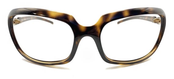 Vintage Dolce & Gabbana 2192 Brown Sunglasses Dolce & Gabbana DD 2192 Brown Wrap Rectangle Sunglasses  main image 3