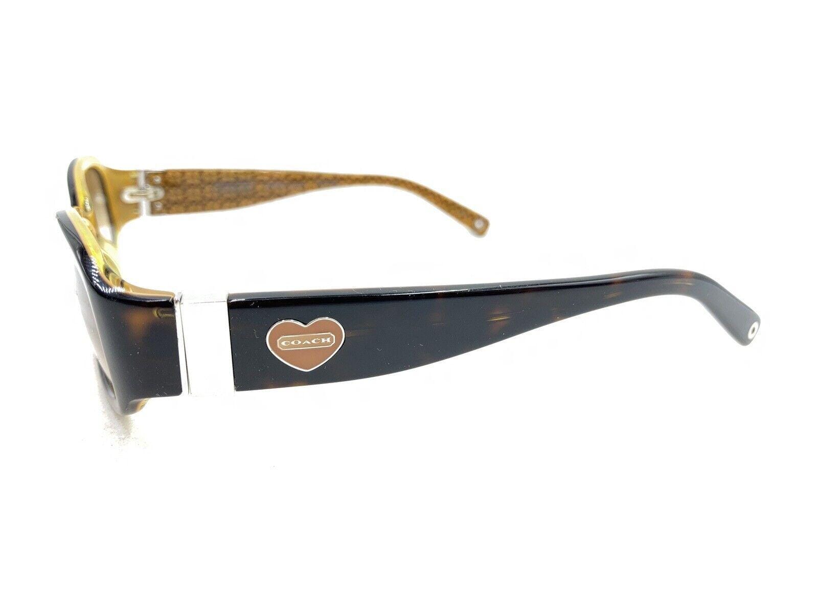 Coach Lindsay S429 Tortoise Brown Sunglasses Brown Lens 52  display picture 1