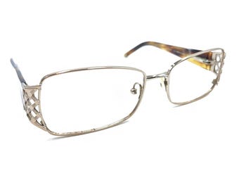 Trussardi Womens Eyeglasses Frames Brown Tortoise 10575 935  display picture 1