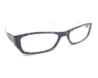 Oakley Tumbler 22-155 Black Plaid Gray White Eyeglasses Frames 51-17 135