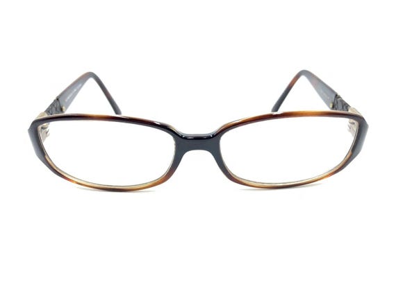 Fendi Cold Insert Brown Tortoise Rectangle Eyegla… - image 6