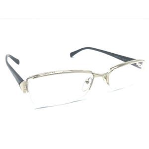 Prada VPR 53N AB6-1O1 Bronze Brown Half Rim Eyeglasses Frames 53-17 140 Italy