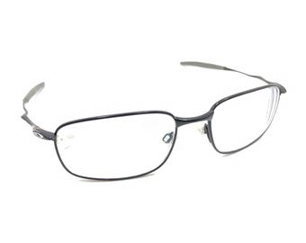 Monturas de gafas rectangulares Oakley Chieftain OX5072-0255 en negro mate, 55-18 131