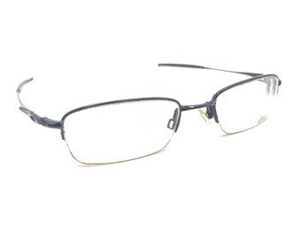 Oakley Spoke 0.5 OX3144-0151 Black Half Rim Eyeglasses Frames 51-19 140 Men