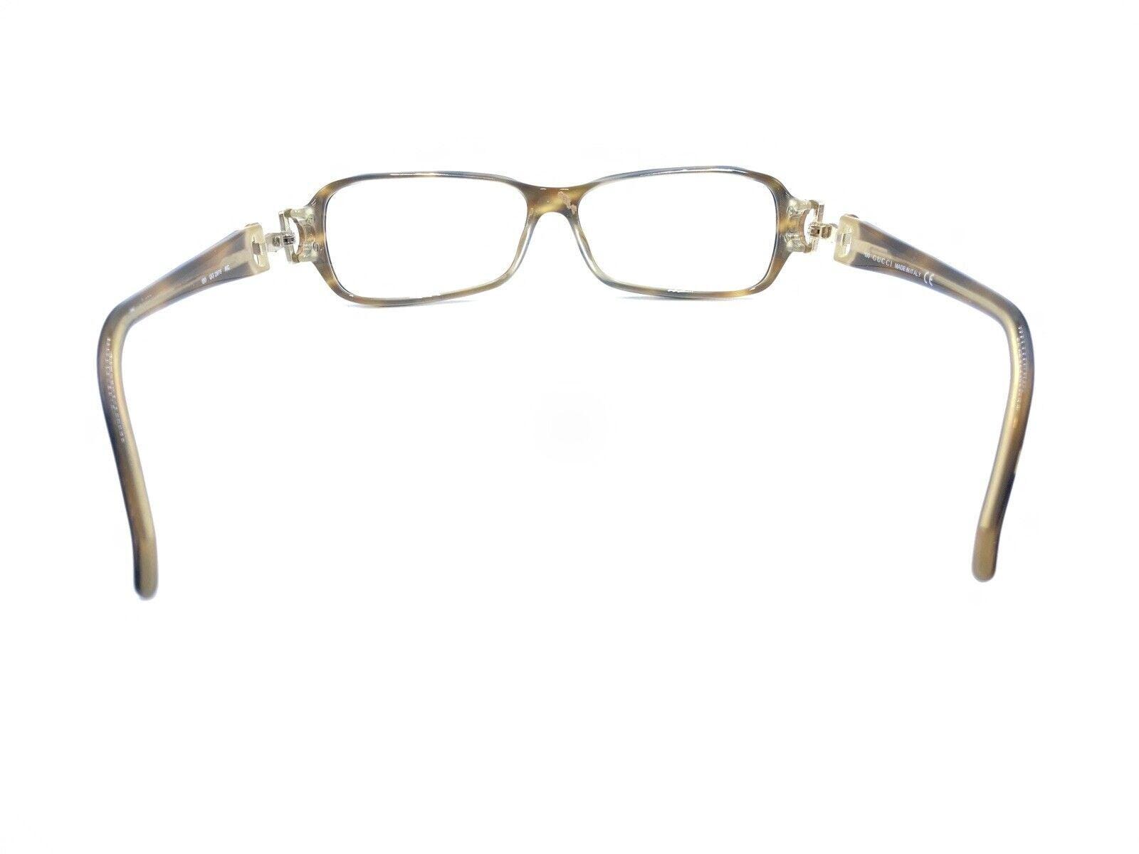 Gucci GG 2976 AIQ 52-13-130 Gucci Eyeglasses GG 2976 807 Polished Black Rectangular  main image 3