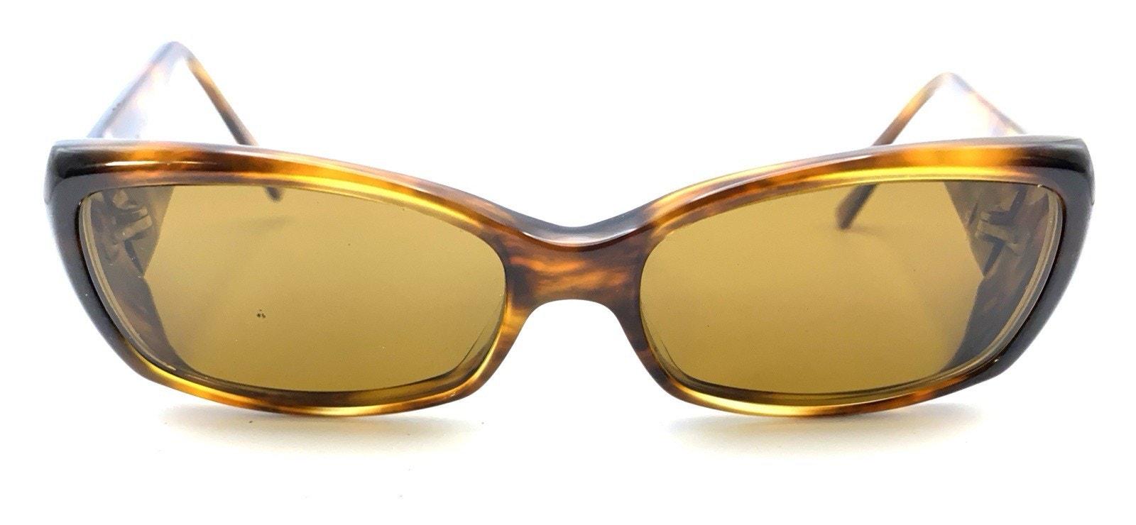 Jean Lafont Paris Dolce Vita 067 Brown Rectangle Sunglasses  display picture 1