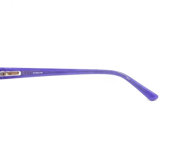 Bebe BB5214 502 Plum Purple Butterfly Eyeglasses … - image 9