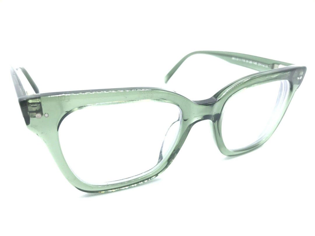 Warby Parker Beale W 712 Green Translucent Eyeglasses Frames 51-20 145 ...
