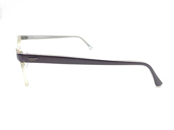 Shuron Vintage Brown Clear Cat Eye Eyeglasses Fra… - image 7