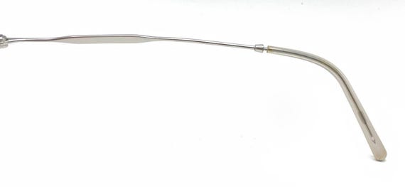 Marc Jacobs Clear Translucent Silver Rectangle Ey… - image 10