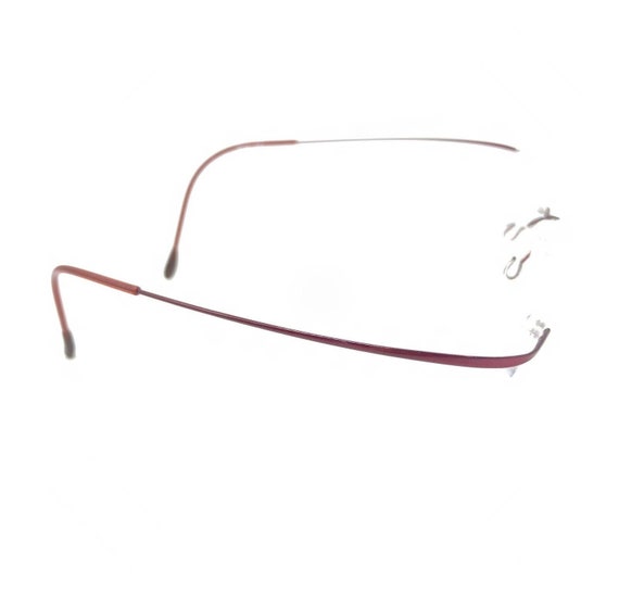 Silhouette M7395 /40 6060 Titanium Purple Rimless… - image 4