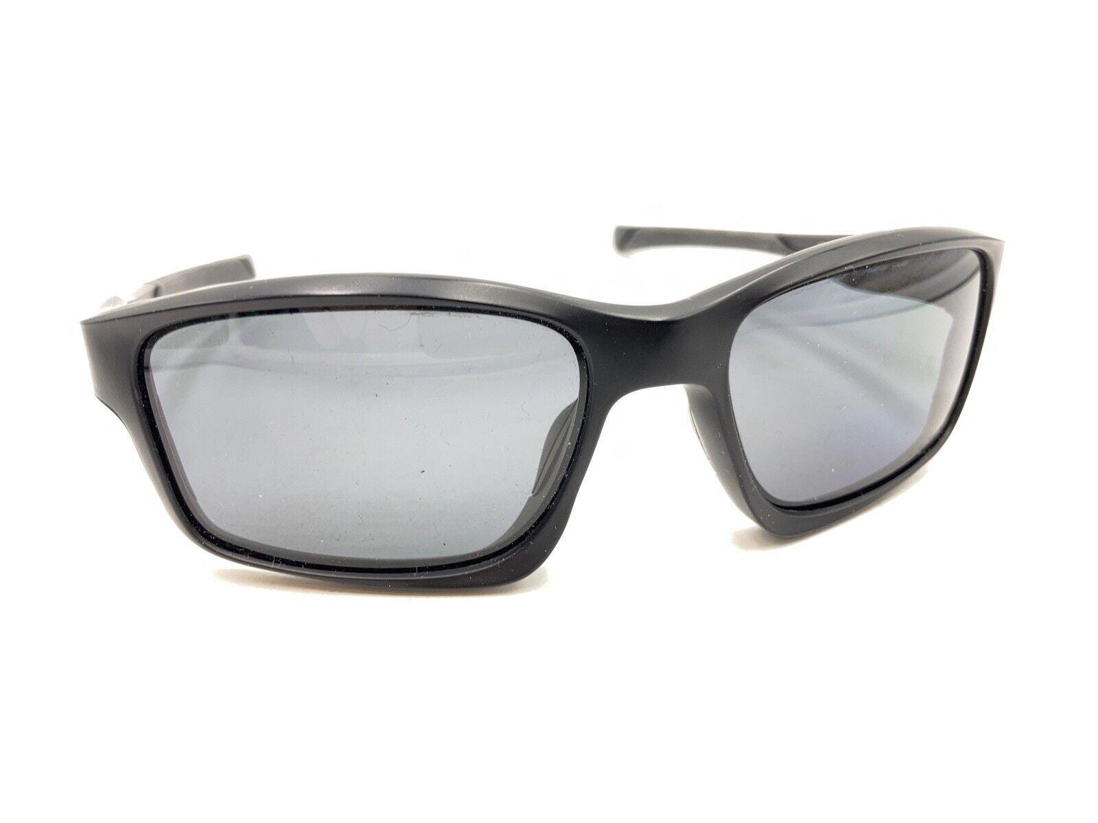 Oakley Chainlink OO9247-15 Satin Black Sunglasses Gray Lens 57-17 138  Designer - Etsy
