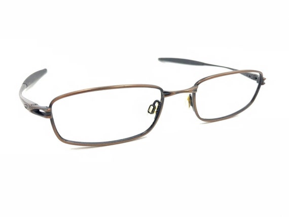 Oakley Intake 4.0 Toast Matte Brown Metal Eyeglas… - image 1