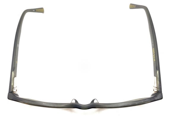 Nike Translucent Black Rectangle Eyeglasses Frame… - image 4