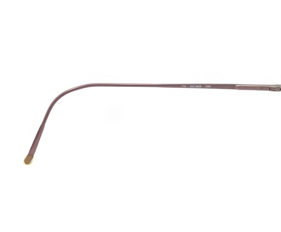Gucci GG 2626 7GK Matte Copper Brown Oval Eyeglas… - image 10