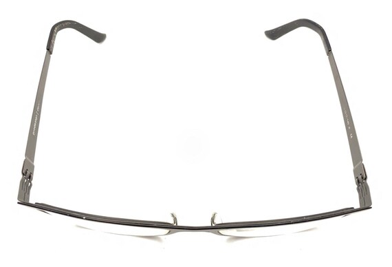 Prodesign Denmark Black Metal Rectangle Eyeglasse… - image 4
