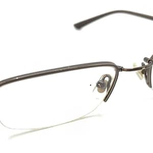 Marco Brown Rectangular Eyeglasses Frames 49-18-135 Vintage Style Glasses Vintage Brown Glasses, Oval Eyeglasses Frames, New, Unused  main image 4